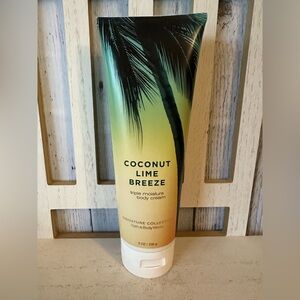 Bath & Body Works Signature Coconut Lime Breeze Triple Moisture Cream 8 oz